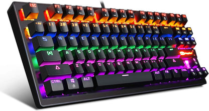Gaming WireLess RGB Keyboard – Tenkeyless Design & Multicolor