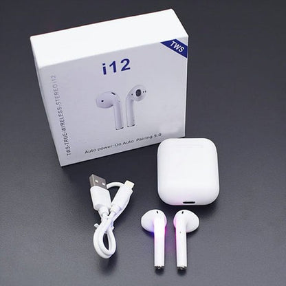I12 Tws Wireless Airpods Touch Sensor – High Quality