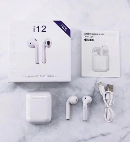 I12 Tws Wireless Airpods Touch Sensor – High Quality
