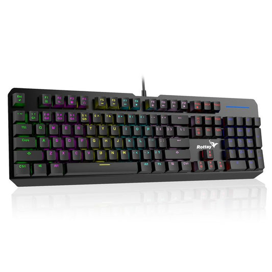 Gaming Wired RGB Keyboard – Tenkeyless Design & Multicolor