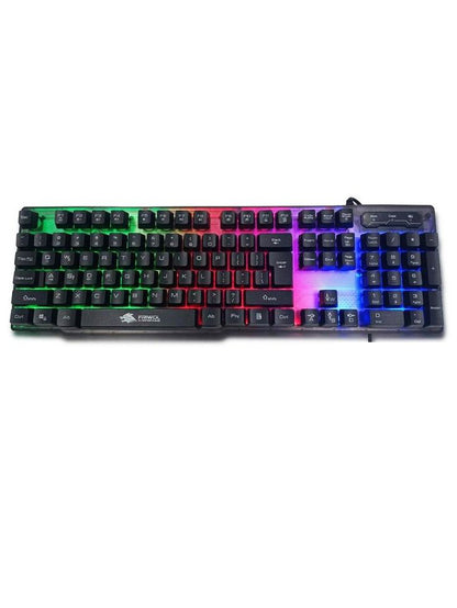 Gaming Wired RGB Keyboard – Tenkeyless Design & Multicolor