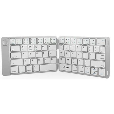 B023 Foldable Bluetooth Wireless Keyboard – Mini Portable Keyboard for Android, iOS, Windows, Mac