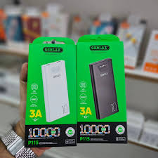 GERLAX 10000mAh Lithium Battery Branded Slim PowerBank – Fast Charging